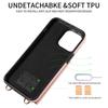 For iPhone 15 Series.for iPhone 15,15 Plus,15 Pro,15 Pro Max Shoulder Strap Rope Ring Bracket Design Card Holder Slots Lichee Pattern Cover Phone Case