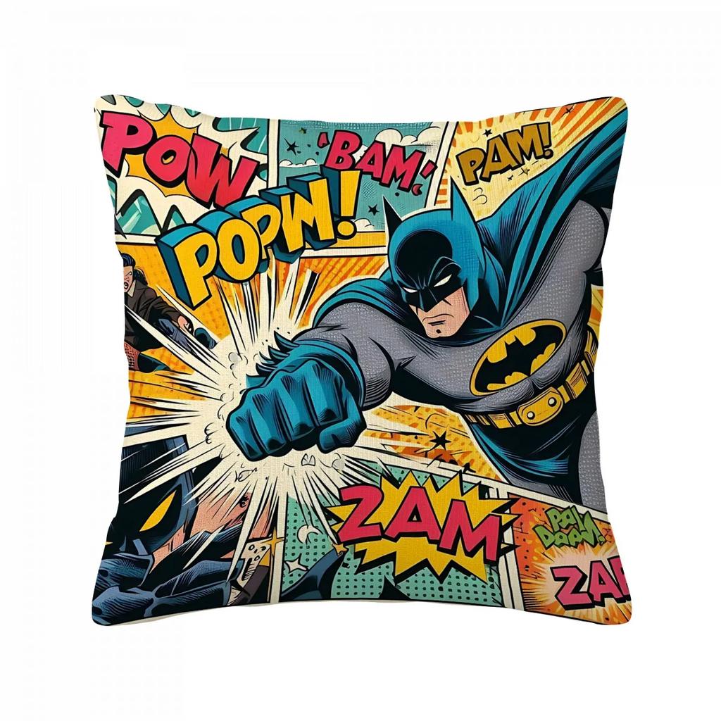 Batman Things for the Room Throw Pillow Cases Cover Decorative Pillows Interior Decoration Personalized Gifts Home Decorations