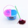 9pcs/set Mop 1:6/1:12 Doll House Furniture Sweep Miniature Sweep Toys  Girls