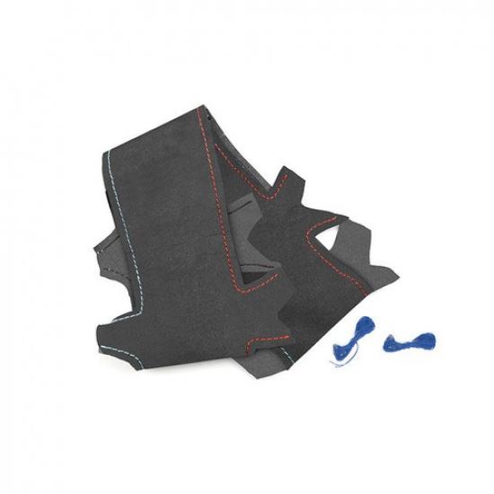 Black Sewing Steering Wheel Suede Cover For BMW M Sport 4 Series F32 2014-