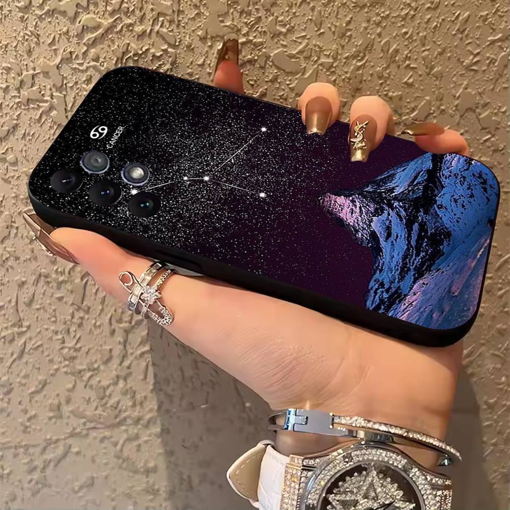 

Zodiac Sign Phone Case For Samsung Galaxy A13,21s,22,31,32,52,53,71,80,A91 Soft Black Cover SamsungA31