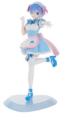 TENITOL Re Life in a Different World from Zero Yumekawa Maid Rem Figura completa pintada de plástico