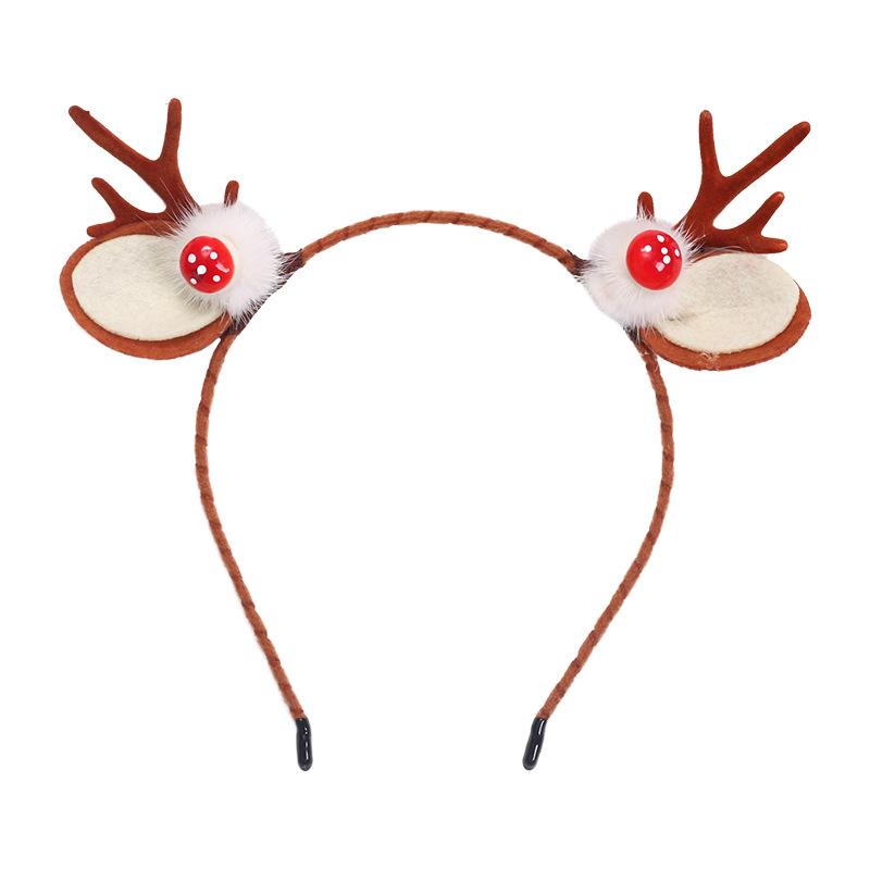 Birthday Headbands Versatile Hair Accessories Elk Antler Headdresses Hairpins Party Headwear Dress Up Supplies