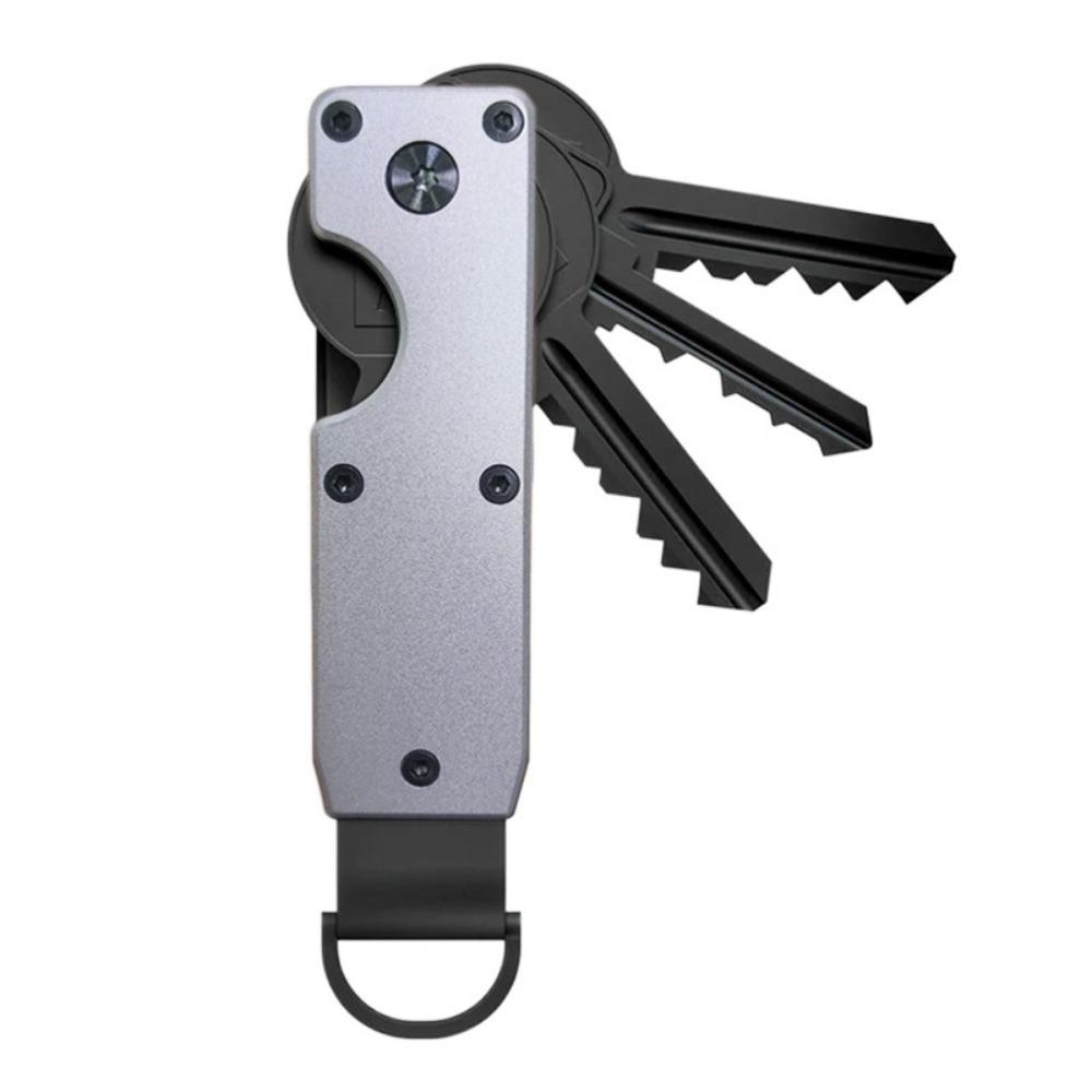 Innovative Metal Key Organizer Carbon Fiber Car Key Holder Keys Bag Key Case Holder  Women