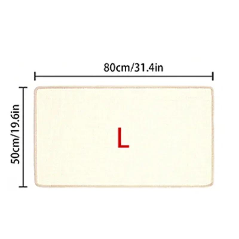 Pet Cat Scratching Board Natural Sisal Cat Scratcher Blanket Post Mat Pet Toy Protecting Furniture Sofa Cushion Pet Supplies