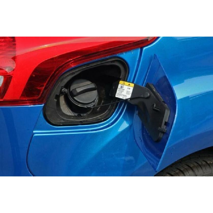 For Ford Focus Hatchback 2012-2017 Silver Steel Fuel Tank Cap Oil Gas Cover Trim