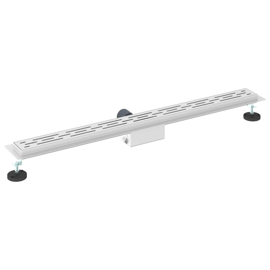 Linear Drain Shower Drain Silver 90 cm Stainless Steel 304
