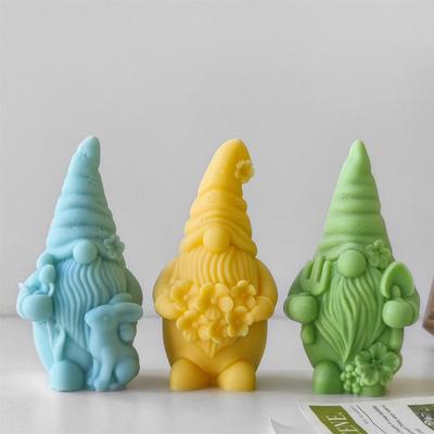 Dwarf Silicone Mold for Candle Making 3D Dwarf Resin Crafting Moulds Silicone Texture Suitable for Aesthetic Room Decors
