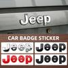 Emblema del Capó Delantero Pegatina Lateral de Maletero Insignia para JEEP Renegade Grand Cherokee Wrangler JK Compass Commander Patriot Liberty