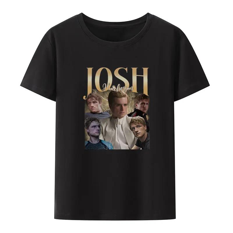 Josh Hutcherson Peeta Bread Essential T-Shirt Techweare Hipster Clothes Y2k Streetwear T-shirts Novelty Humor Tops Cool
