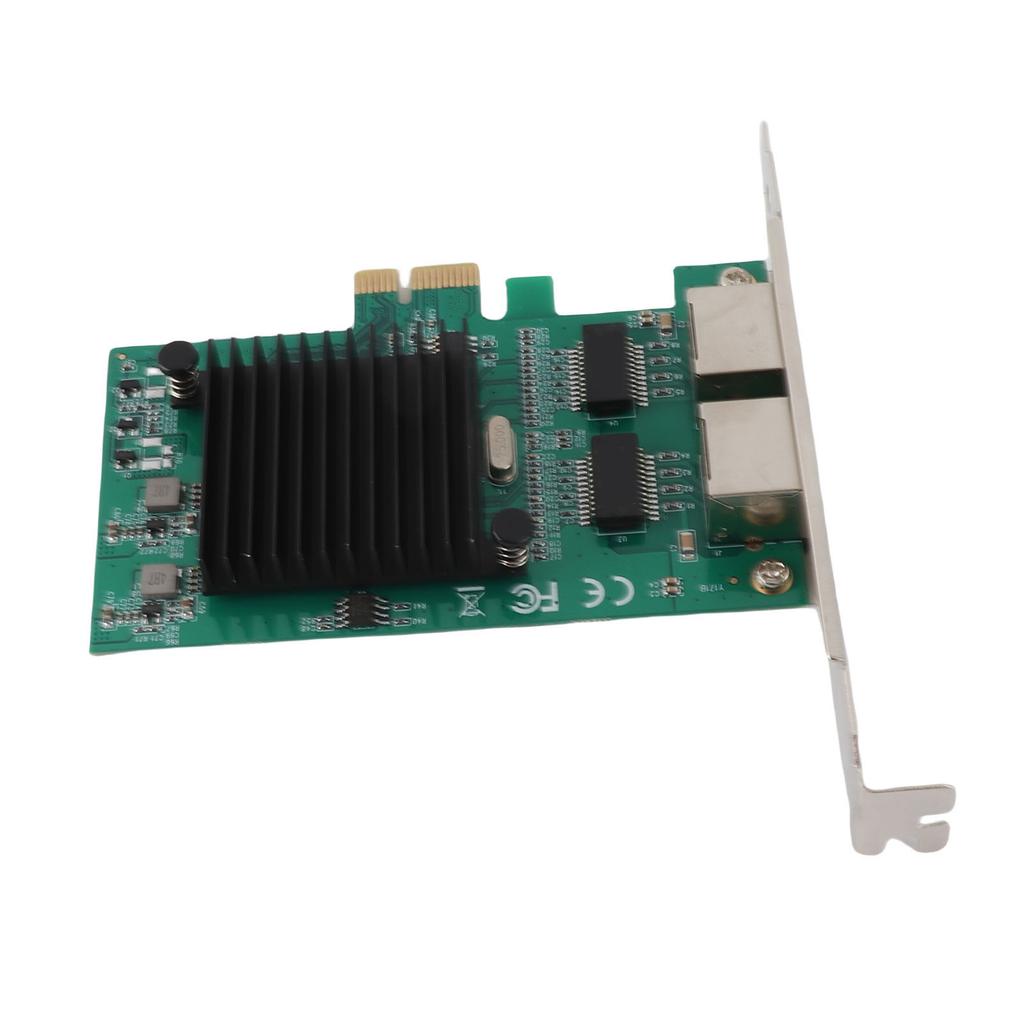 PCI-E Gigabit Netzwerkkarte Dual Port 1000Mbps 82576 Desktop-Computer Eingebaute Hochgeschwindigkeits-Dual-Port-Netzwerkkarte