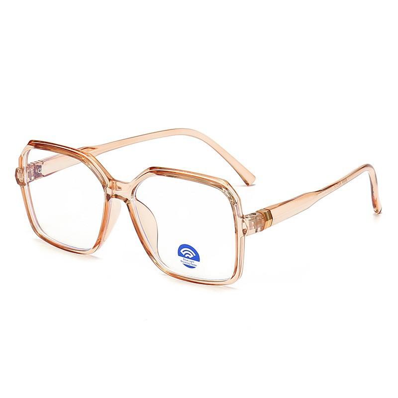 Anti-Blue Light Glasses, Eye Protection And Radiation Protection, Large Frame Blush For Women, Thin And Versatile Street Shots, Ins Explosion