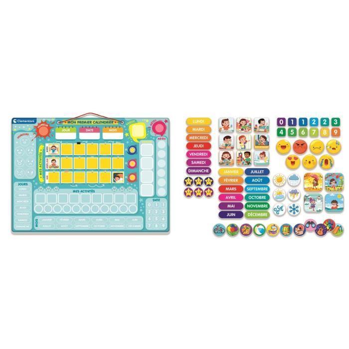 CLEMENTONI - Mon premier calendrier magnétique