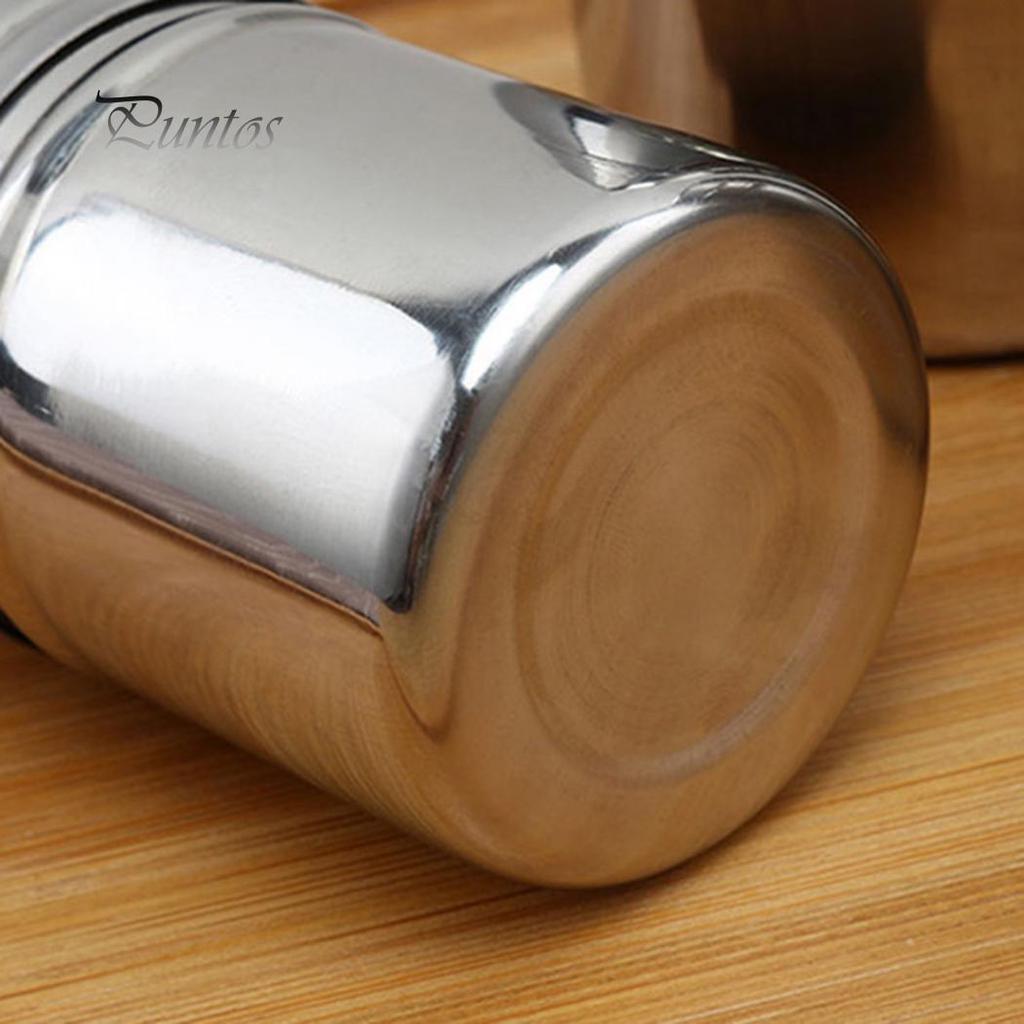 Home & Kitchen Stainless Steel Salt Pepper Seasoning Spice Condiment Shaker Bottle Kitchen Tool