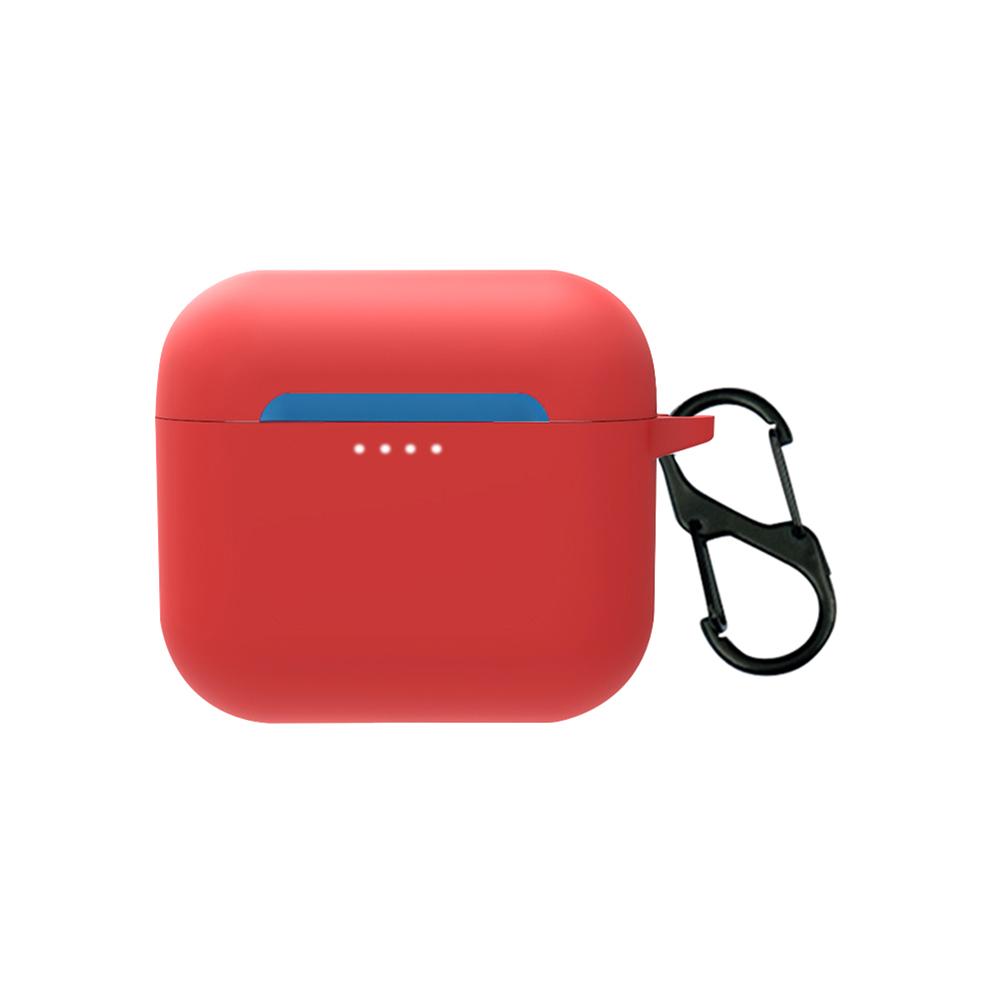 Earphone Soft Silicone Case with Carabiner for Skullcandy Indy Evo Charging Box Protector Shockproof Case