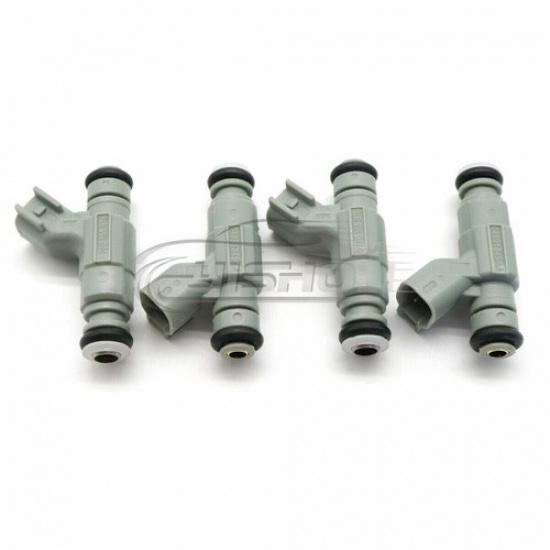 0280155976 Set of 4 Fuel Injectors for 2001-2003 Chrysler PT Cruiser 2.4L L4 Gas