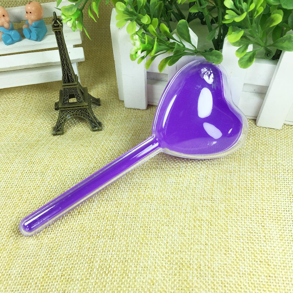 

10 шт., креативные коробки конфет в форме леденцов в форме сердца для детского душа, подарочная коробка на день рождения, свадьбу, вечеринку фиолетовый