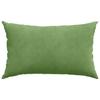 Sofa Cushions 2 Pieces Light Green 50 X 30 Cm Cord Fabric