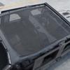 Sunshade Full Mesh Shade Top Anti-UV Leateher Top Cover for Jeep Wrangler JL 2018 Up  4-Door Version Provide UV Protection Car Accessories