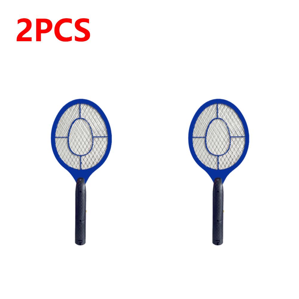 Handheld Bug Zapper Anti Mosquito Swatter Racket Multifunctional Electric Fly Swatter Battery Powered Insects Killer Racket