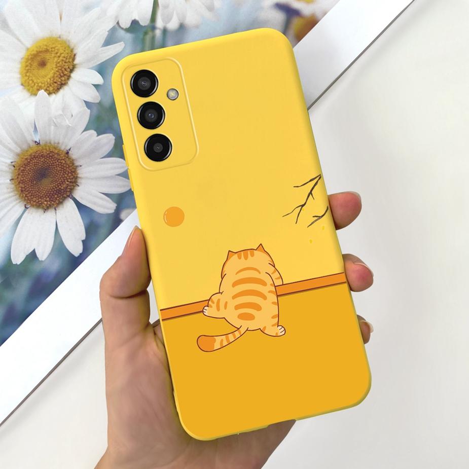 For Samsung Galaxy M13 4G Case SM-M135F New Fashion Cartoon Cover  Soft Silicone Phone Case For Samsung M13 M 23 Galaxy M23 Bags