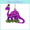 2023 Christmas Dinosaur Hanging Ornament For Festive Tree Decoration And Party Gifts