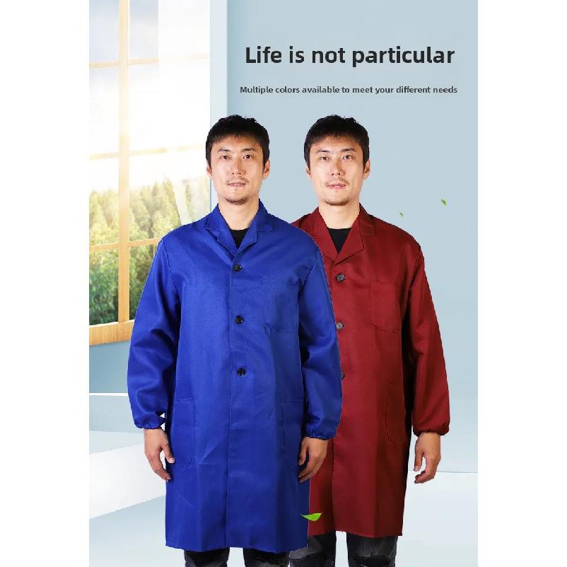 Camouflage Long Sleeve Lab Coat Unisex Work Uniform Advertising Printed Youth Factory Workshop Protective Outerwear Cotton Po...
