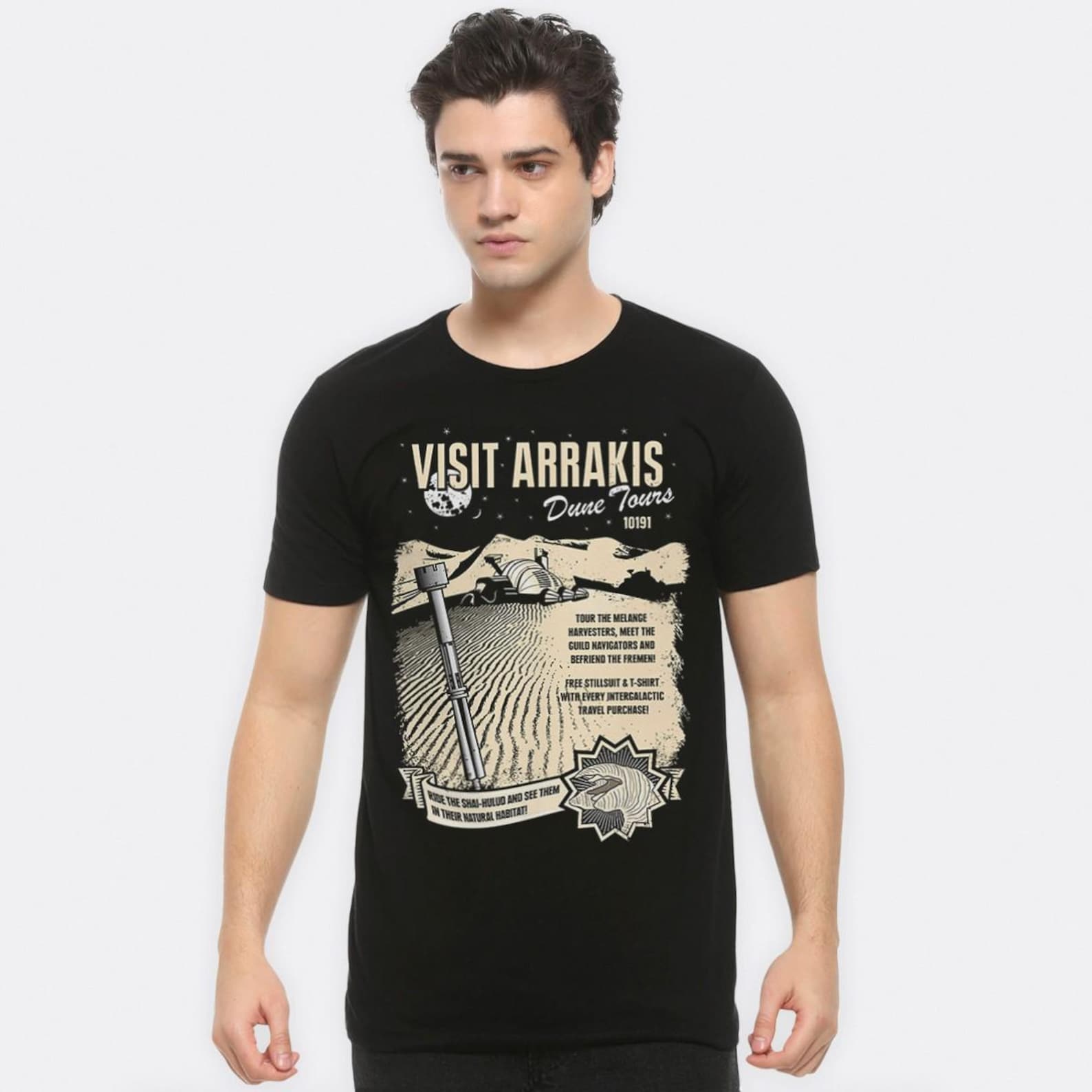 Dune Visit Arrakis T-Shirt, Men s and Women s Sizes (DUN-398513) 4XL