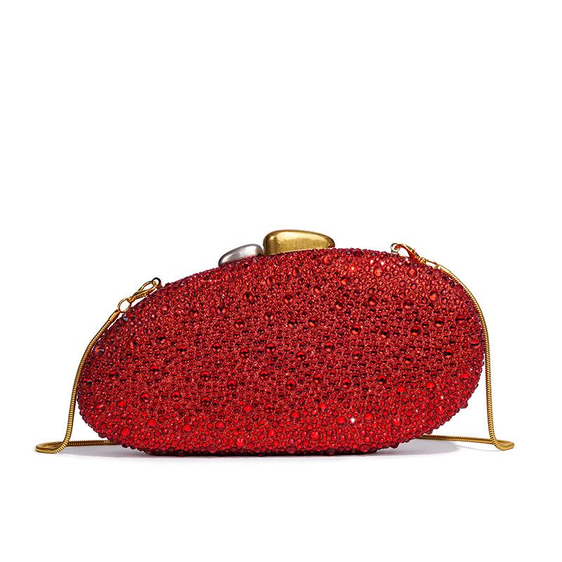 

Dazzling black handbags Women Crystal Clutch Evening Bags Hollow Out Wedding Party Shoulder bag Handbag and clutch Purse