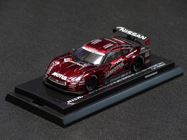 Nissan Genuine Parts Miniature Car MOTUL AUTECH Racing Red Chrome Scale (Racing) KWAM1-03027 GT-R 1/1488