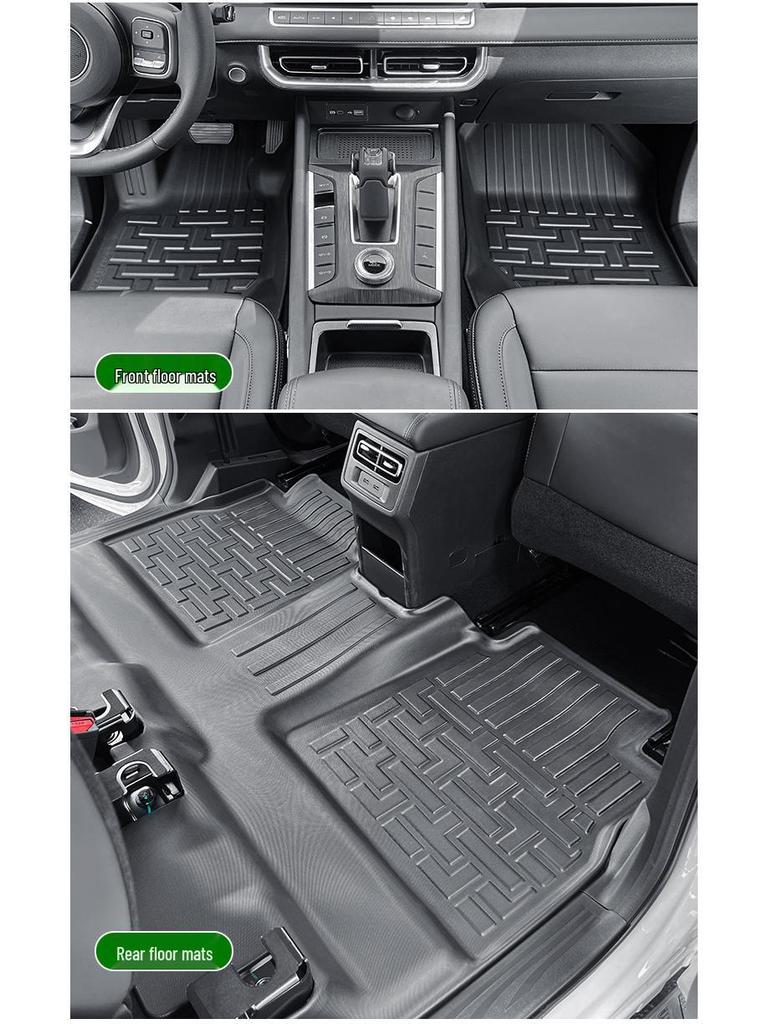 22-24 Great Wall King Kong Cannon Floor Mats: TPE Car Mats & Rear Cargo Bed Mats