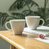 Retro Embossed Ceramic Mug – Office & Home Coffee, Tea, or Water Cup