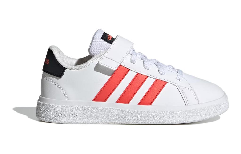 adidas Grand Court J 'White Bright Red' IG4840