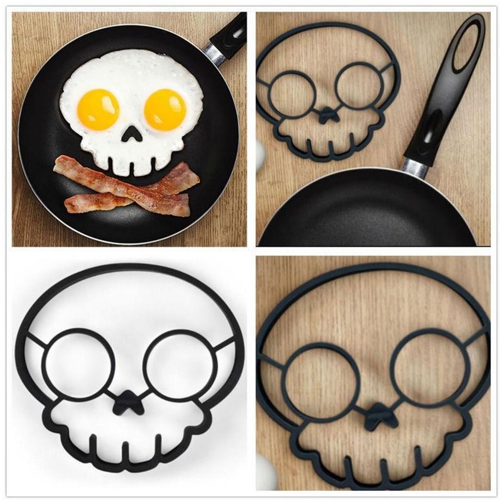 Skull Silicone Egg Maker Cartoon Egg Mold For Breakfast And Gifting