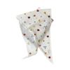 Leopard Print Silk Scarf Cotton Silk Scarf Triangle Scarf With Shirt Tie Neck Scarf High-End Shawl Triangle Scarf Belt Women