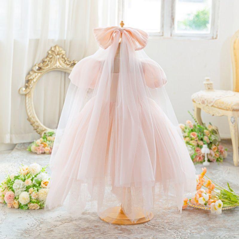 Girls' Fashionable Flower Fairy Tulle Ball Gown Princess Dress Children's Princess Dress