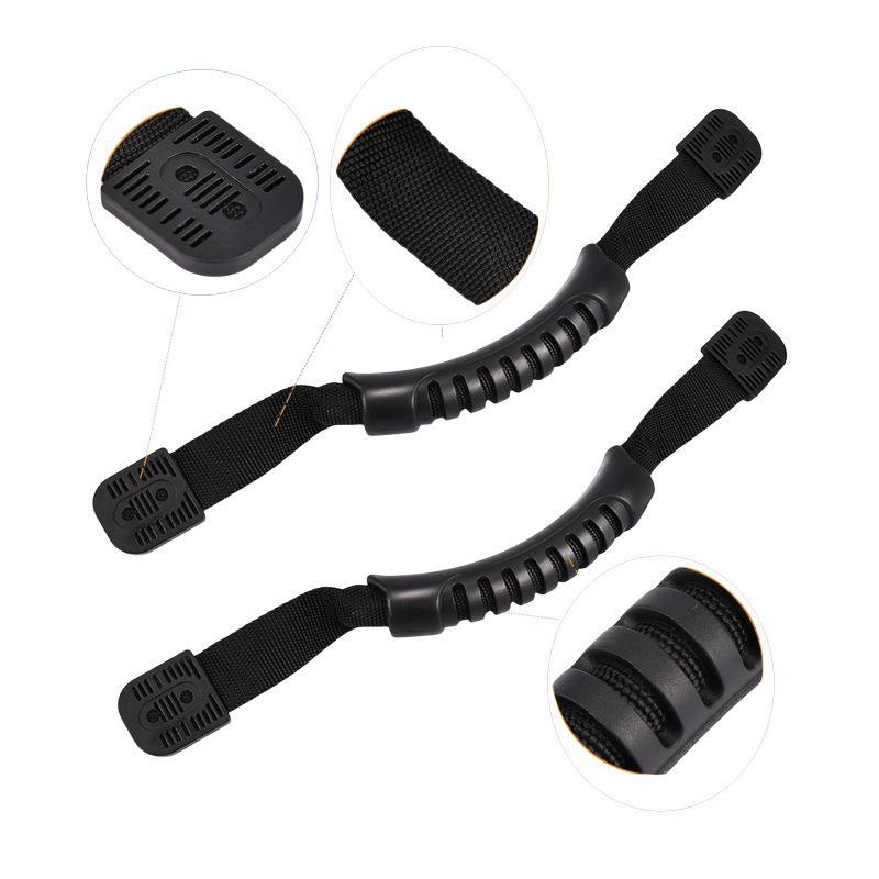 Kayak Carry Handle Pvc Non Slip Replacement Grab Handle Durable Webbing Strap Pull Handle For Canoe Luggage Tool Box