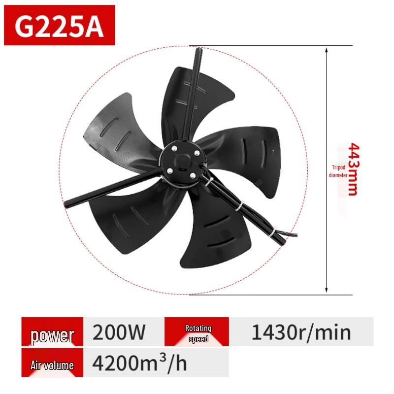 Yijiekai G-Series VFD Motor Cooling Fan