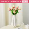3PCS Artificial Tulip Bouquet Real Touch Long Stem Flowers for Wedding Garden Decor Home Vase Centerpiece Mother's Day Gift