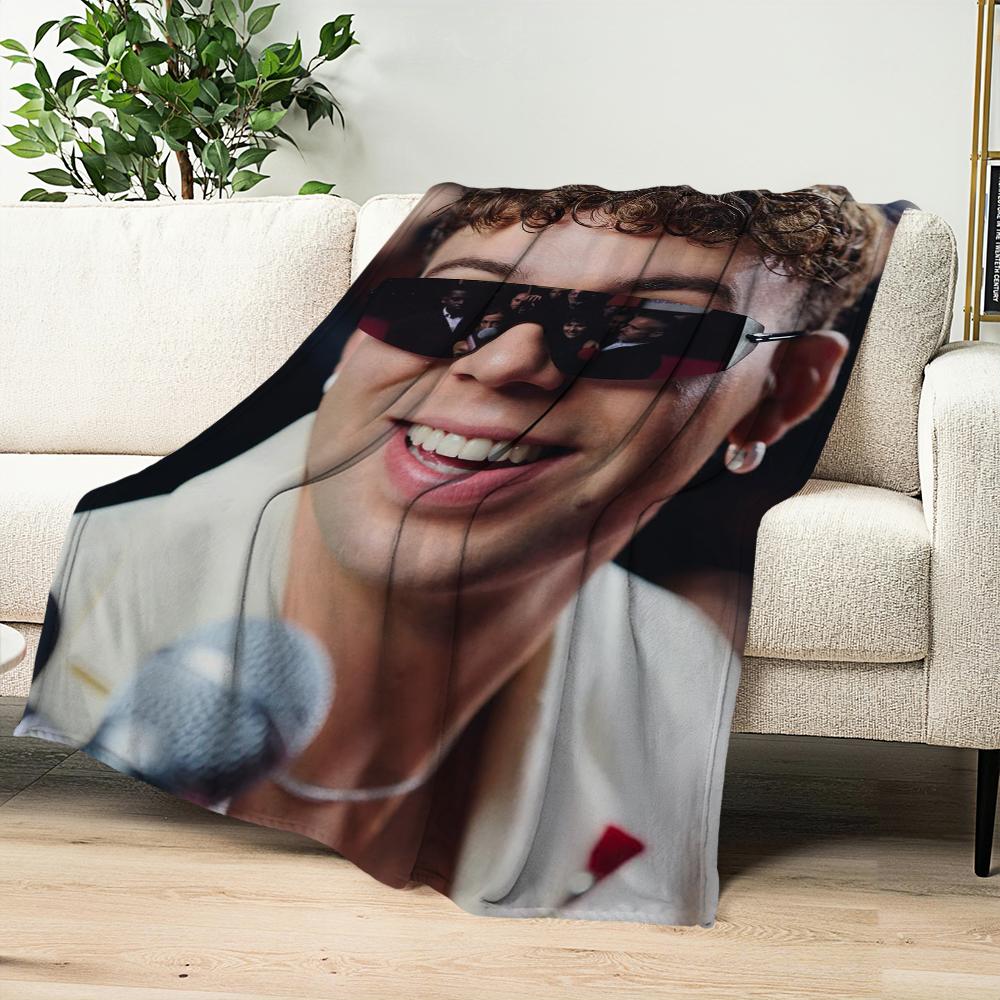 Hip Hop Singer Q-Quevedo Blanket Blanket for Couch Sofa Travel Home Hiking Picni Bed Beding Flannel Blanket birthday gift