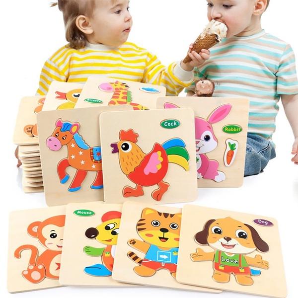 Premium Quality Wooden Puzzle Educational Developmental Baby Kids Training Toy With Fashion Style