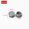 8~50 Stück Graue Kunststoff Rechteckige/Quadratische/Runde Quadratische Blindstopfen Rohreinsätze Stopfen Stopfen Stopfen 16mm~100mm