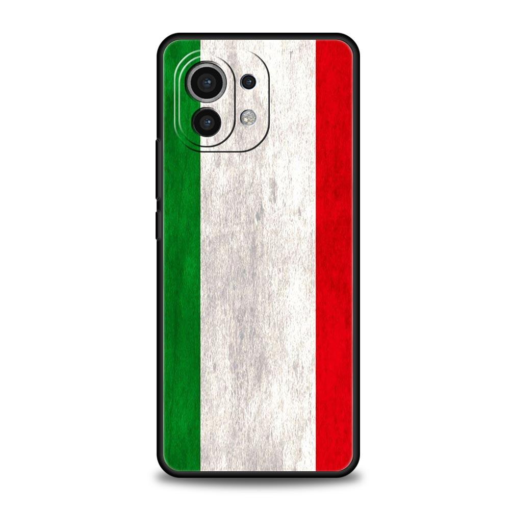 ITALY Flag Phone Case For Xiaomi 14 13T 12T Pro 12 13 11 Ultra Mi Note 10 Lite 10T 5G 11X Pro 11T 11i 9T Soft Silicone Cover