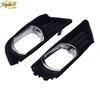 Pair Front Bumper Lower Fog Light Bezel Cover Trim For Toyota Camry 2007-2009