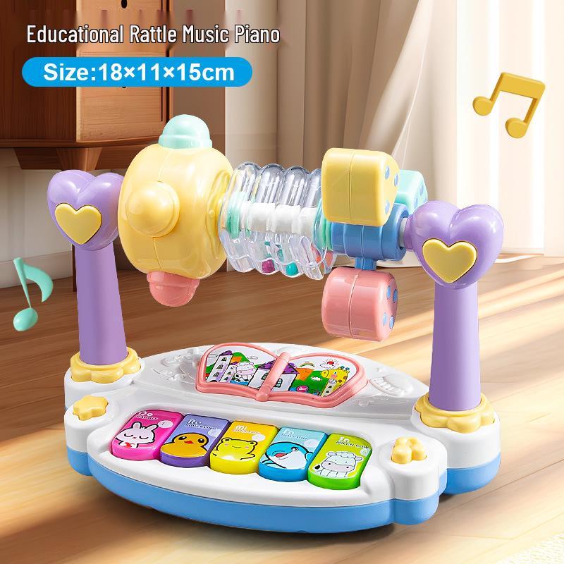 

Детское обучающее пианино «Ударь крота» со светом и музыкой