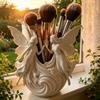 Decorative Angel Wing Storage Cup Stationery Holder Plastic Container Perfect for Pencils Pen and Small Items