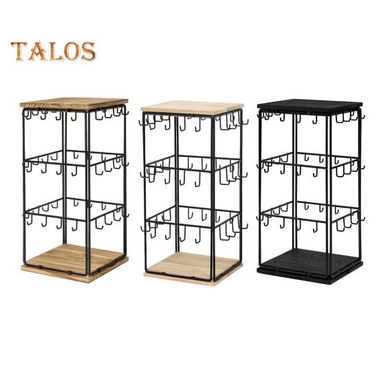 Earring Display Stand with 48 Hooks Earring Display Holder for Vendors 360 Degree All-Round Display Necklaces Bracelets Earring Card Organizer for