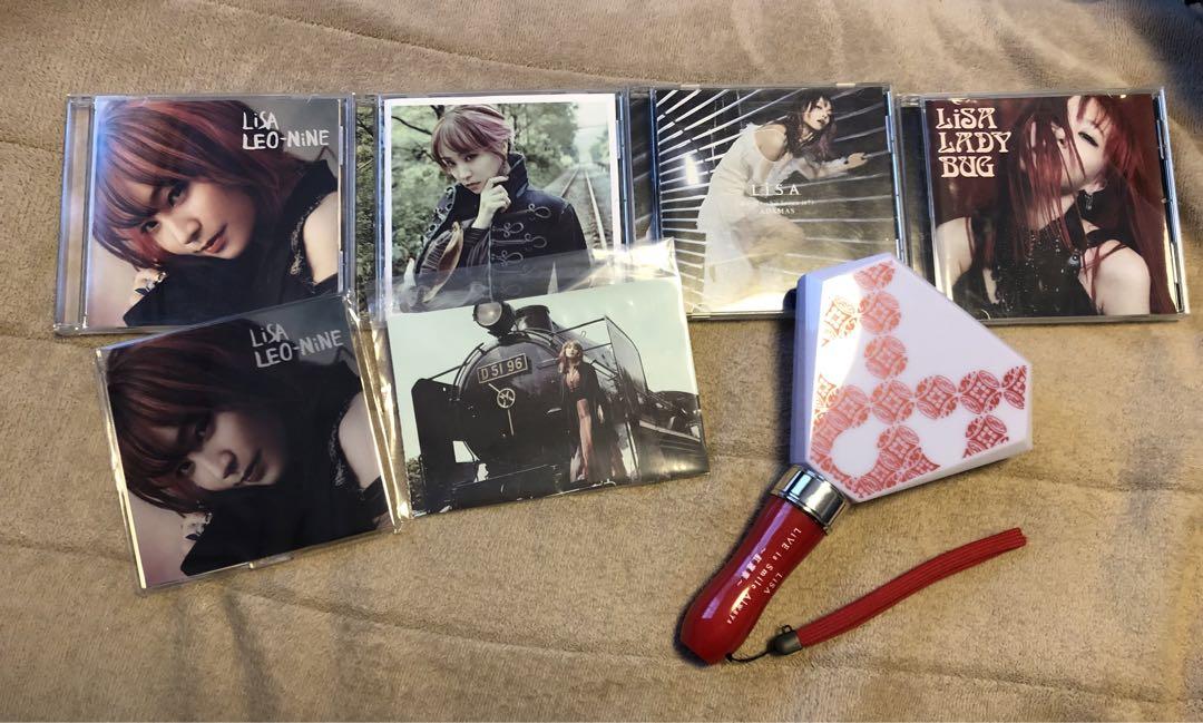 

[USED] LISA CD set and light stick