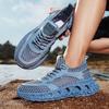 Men's shoes summer new hollow breathable mesh shoes low-top young students outdoor walking trend casual sports shoes