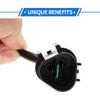 1 Pc Crankshaft Position Sensor for Mitsubishi Galant 3.8 2004-2006 Sturdy Metal Plastic Black Engine Crank CKP Sensor